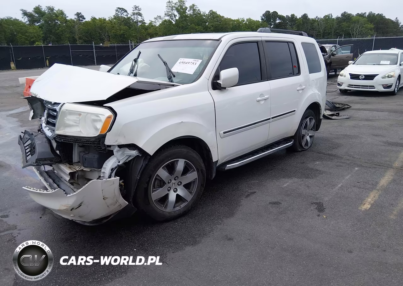 2012 Honda Pilot Touring VIN:5FNYF3H92CB012730 - 2