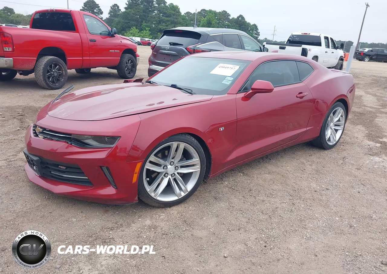 2018 Chevrolet Camaro 1Lt VIN:1G1FB1RS1J0145542 - 2