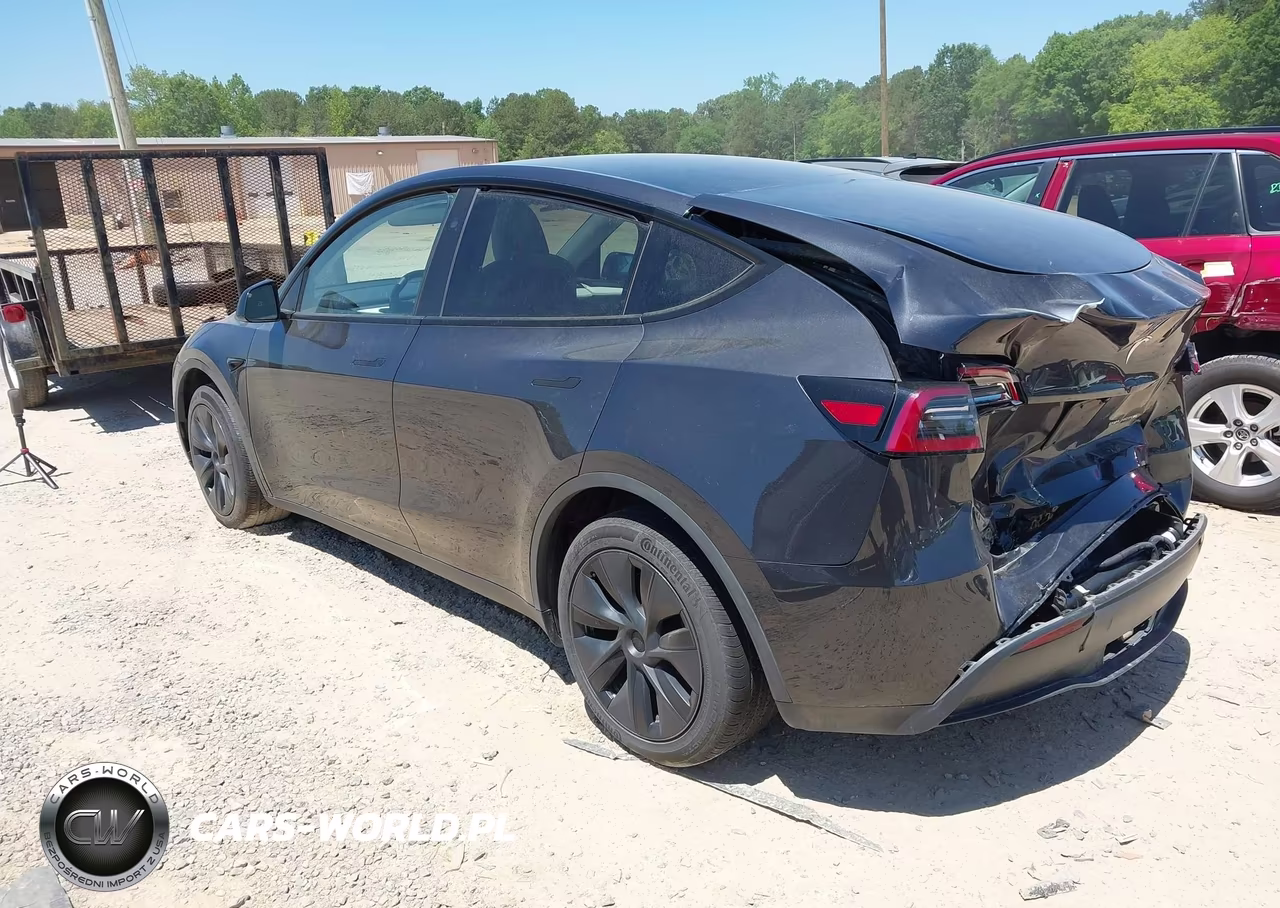 2025 Tesla Model Y Long Range Dual Motor All-Wheel Drive VIN:7SAYGAEE4SF230737 - 3