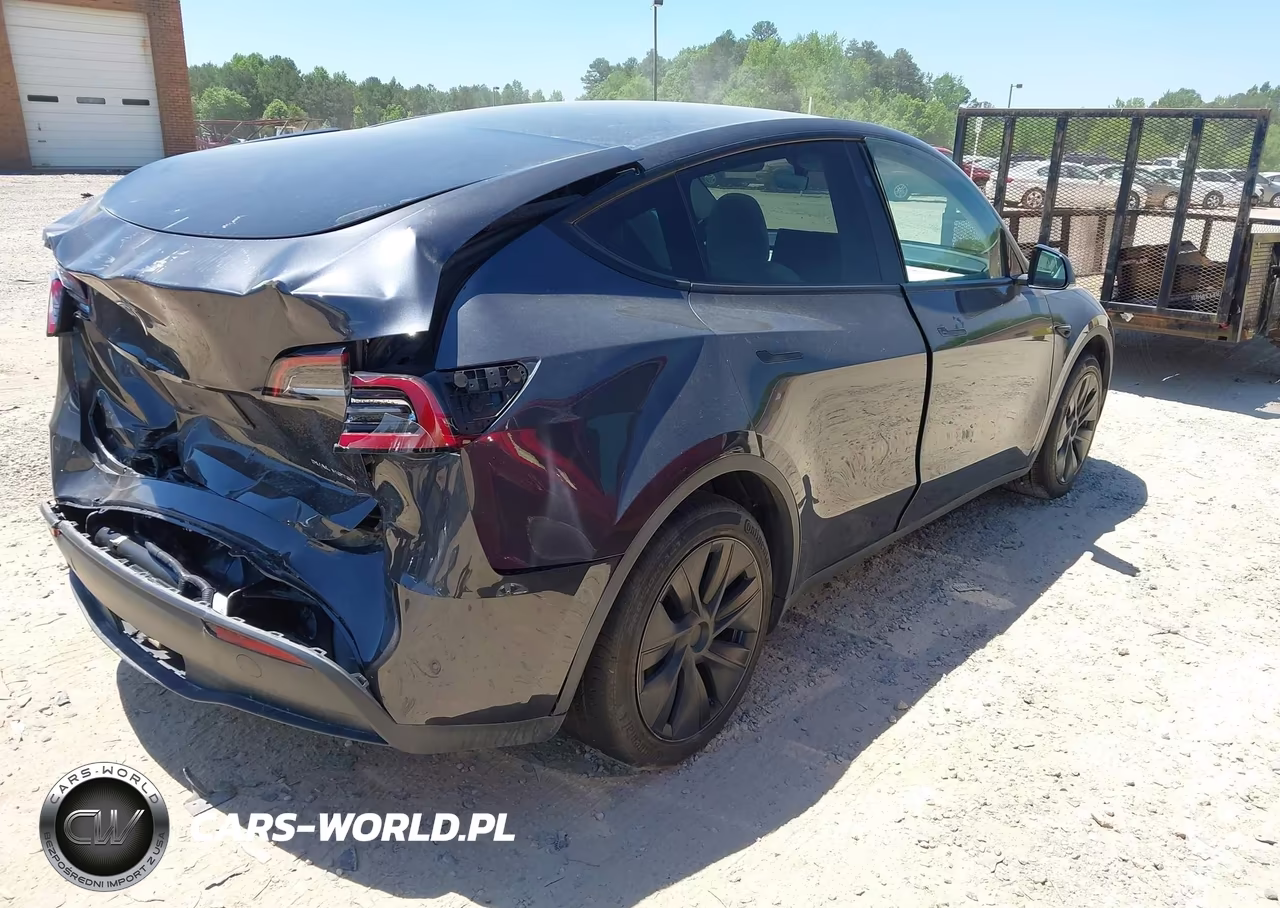 2025 Tesla Model Y Long Range Dual Motor All-Wheel Drive VIN:7SAYGAEE4SF230737 - 4