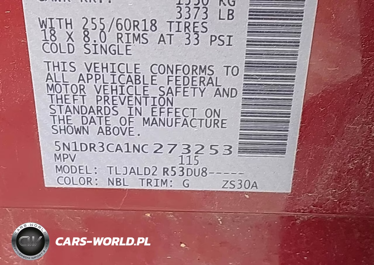 2022 Nissan Pathfinder Sl 2Wd VIN:5N1DR3CA1NC273253 - 9