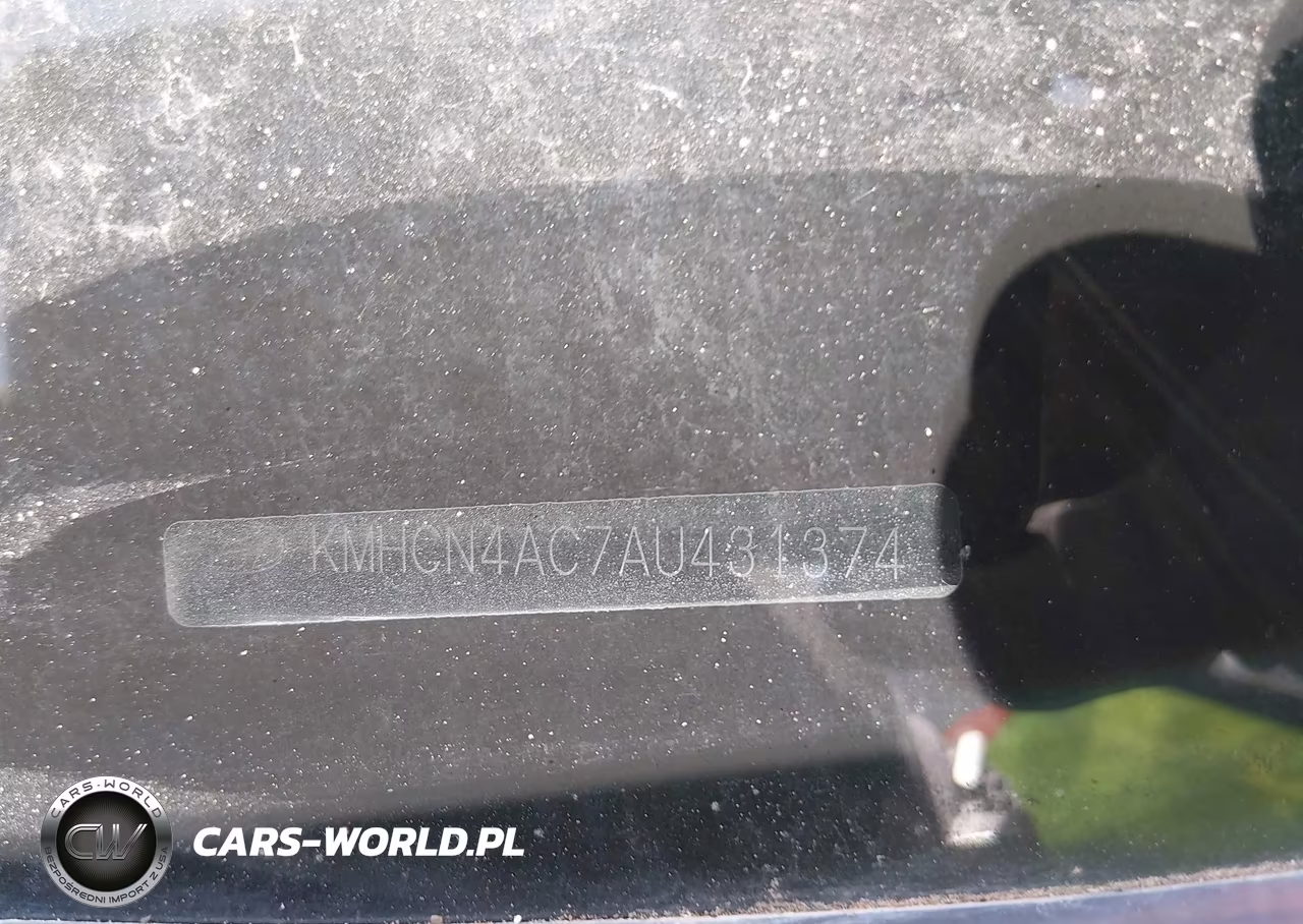 2010 Hyundai Accent Gls VIN:KMHCN4AC7AU431374 - 9