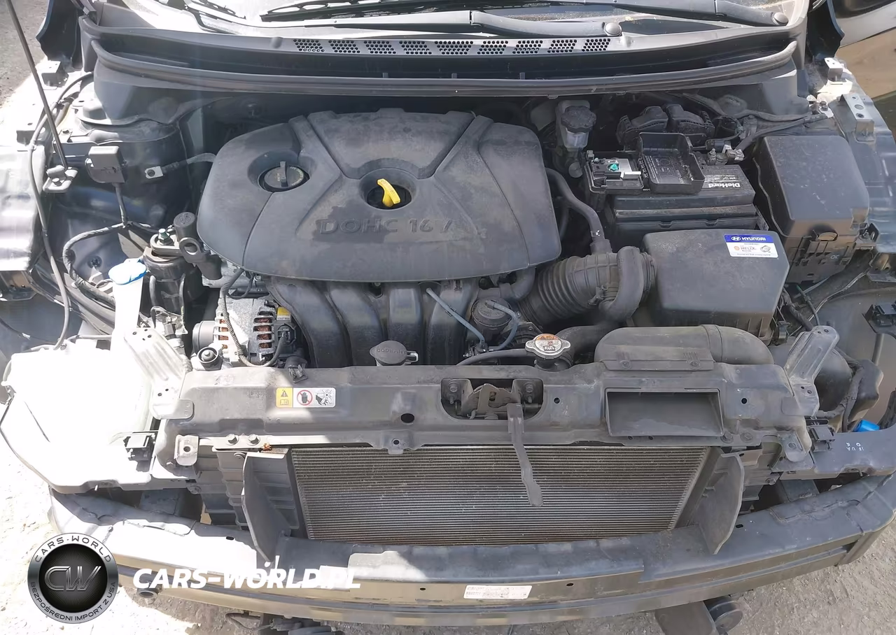2013 Hyundai Elantra Limited VIN:KMHDH4AE6DU914565 - 10