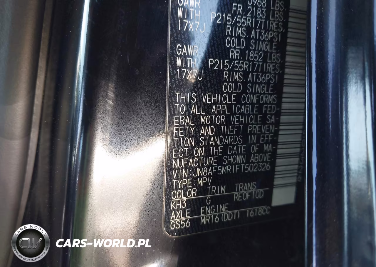 2015 Nissan Juke S VIN:JN8AF5MR1FT502326 - 9