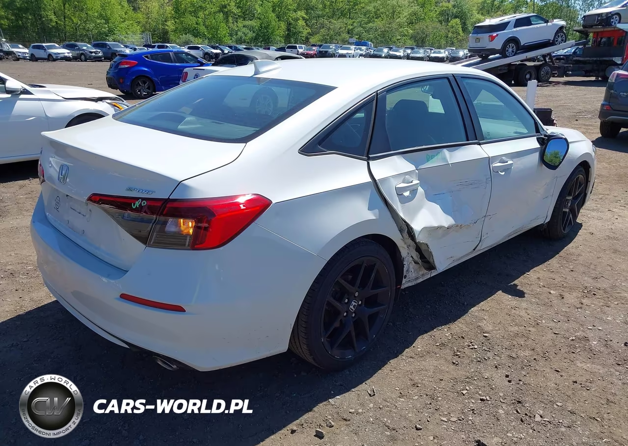 2024 Honda Civic Sport VIN:2HGFE2F55RH549343 - 4