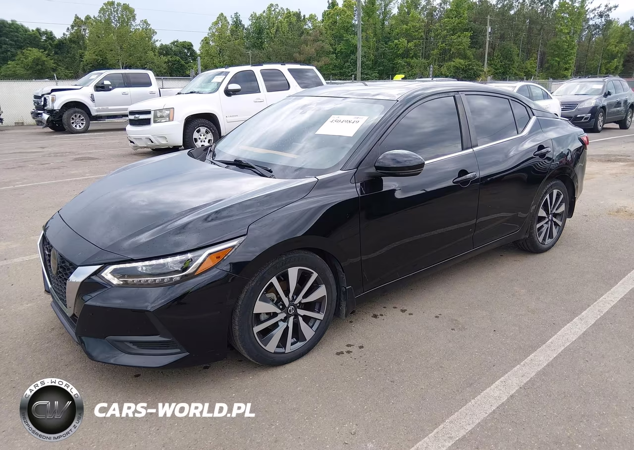 2020 Nissan Sentra Sv Xtronic Cvt VIN:3N1AB8CV8LY231147 - 2