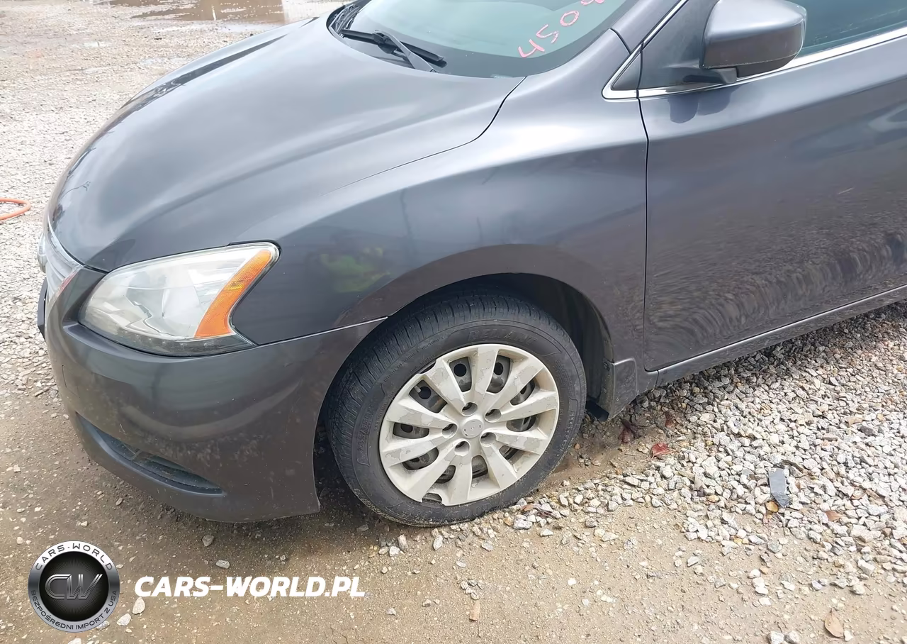 2013 Nissan Sentra Sv VIN:3N1AB7APXDL623107 - 2