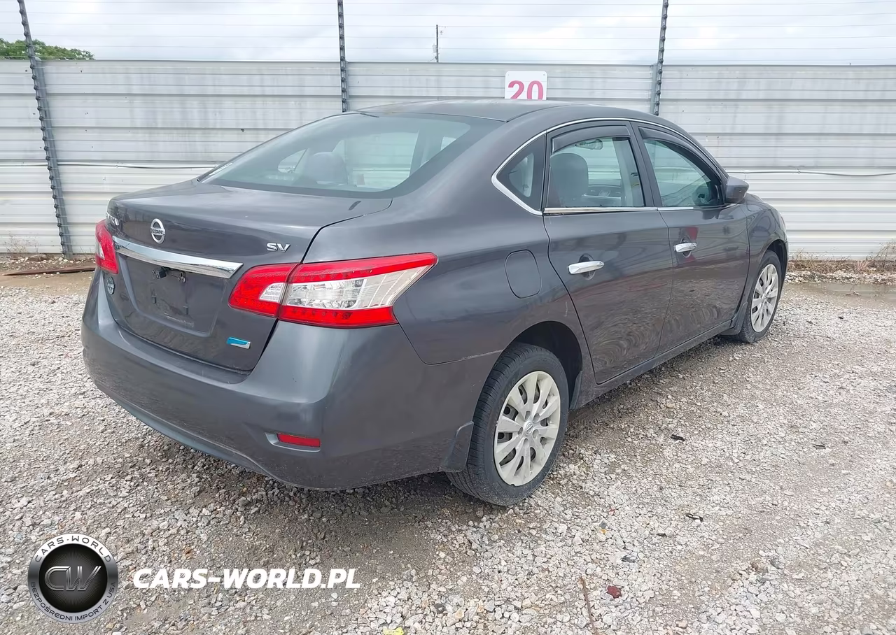 2013 Nissan Sentra Sv VIN:3N1AB7APXDL623107 - 4