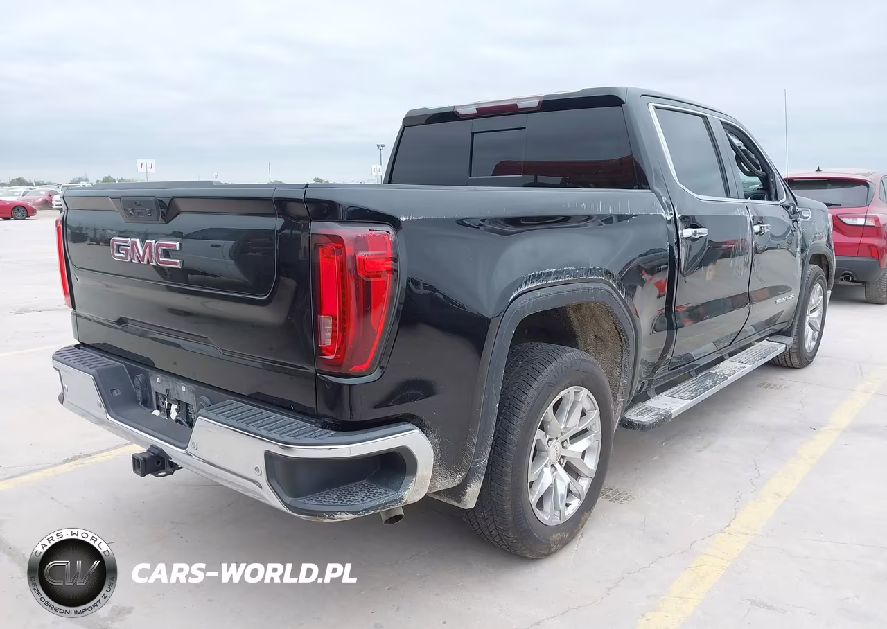 2021 GMC Sierra 1500 2Wd Short Box Slt VIN:3GTP8DED5MG194729 - 4