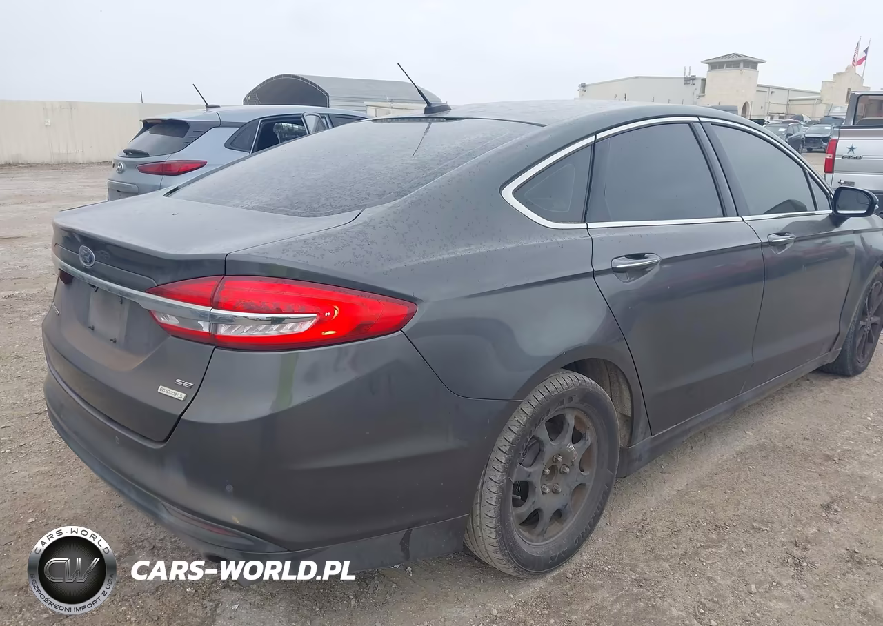 2017 Ford Fusion Se VIN:3FA6P0HD4HR228128 - 4