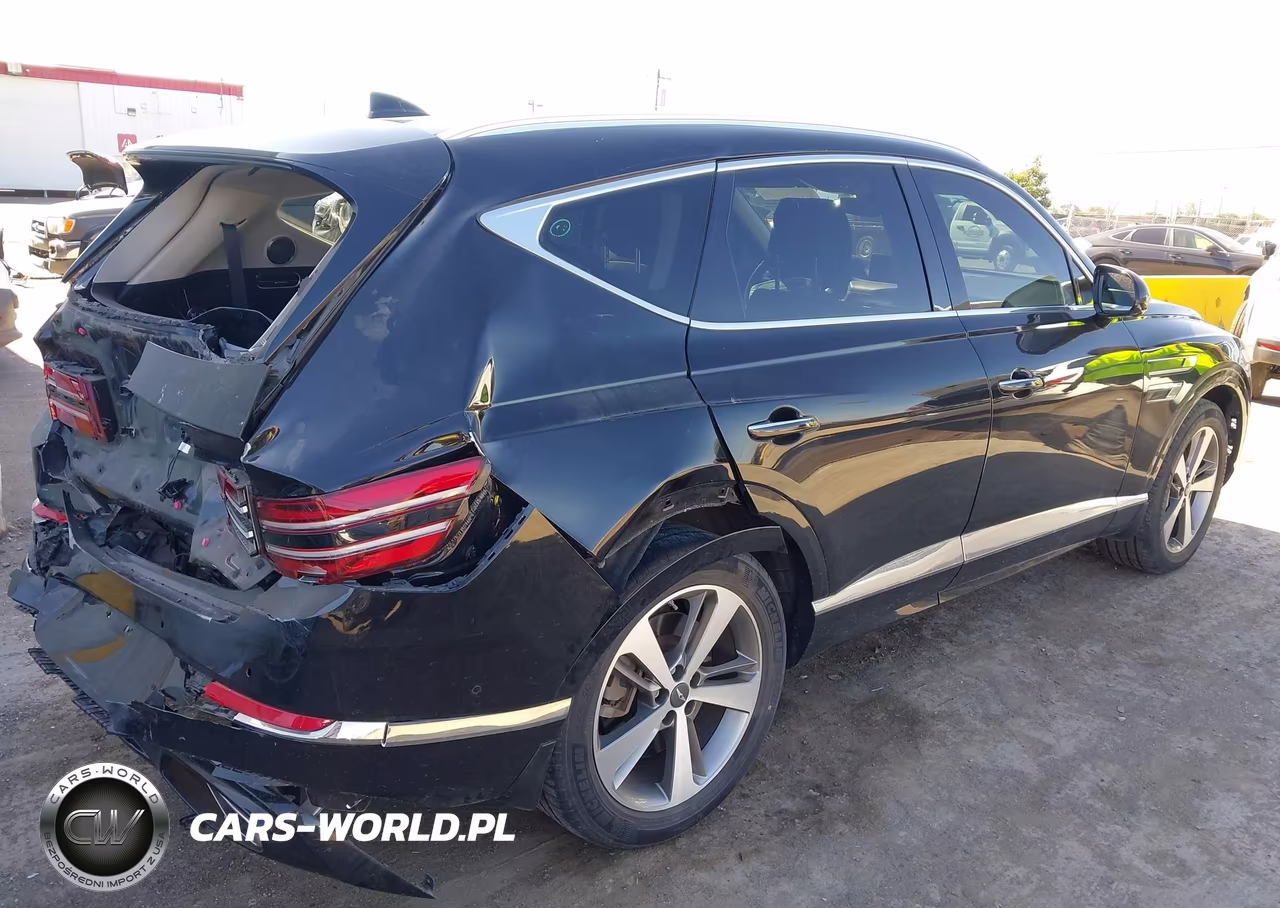 2021 Genesis Gv80 3.5T Awd Advanced VIN:KMUHCESCXMU070079 - 4