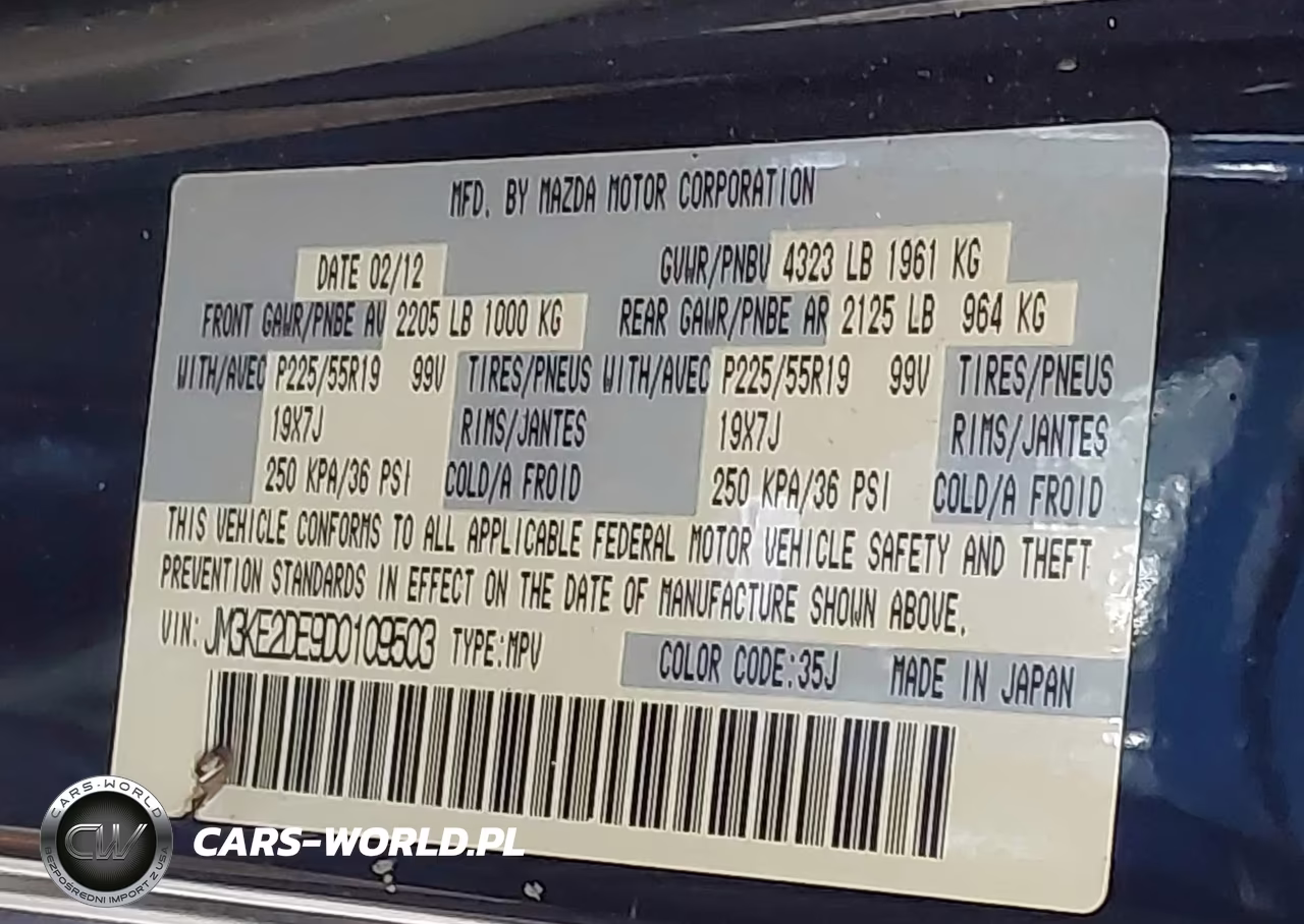 2013 Mazda Cx-5 Grand Touring VIN:JM3KE2DE9D0109503 - 9