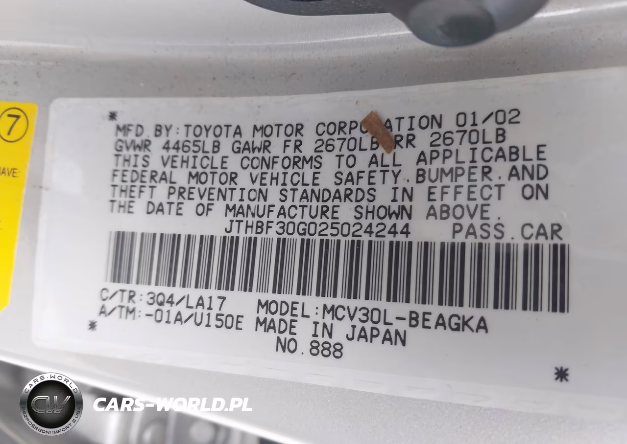 2002 Lexus Es 300 VIN:JTHBF30G025024244 - 9