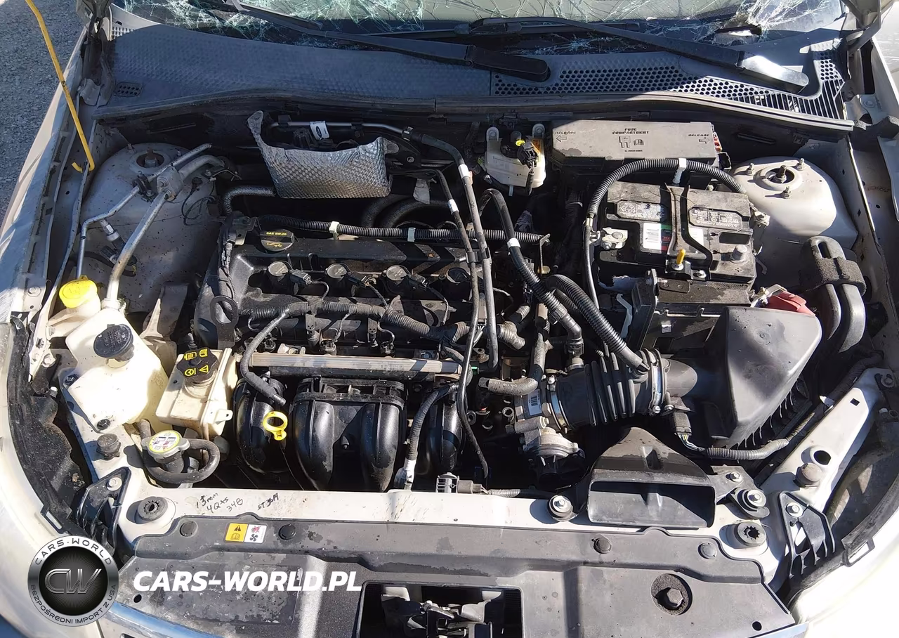 2008 Ford Focus S VIN:1FAHP34N48W261605 - 10