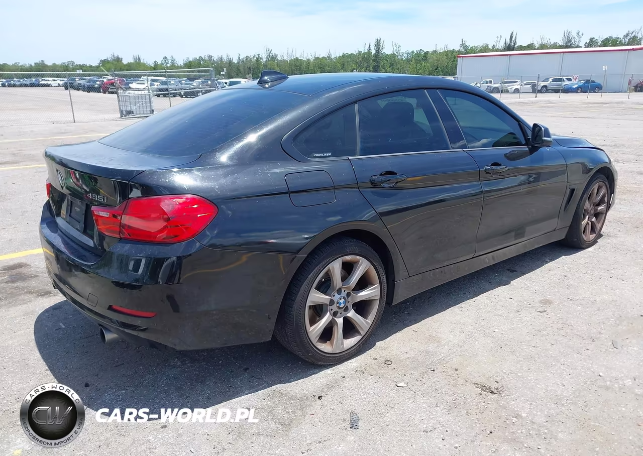 2015 BMW 435I Gran Coupe xDrive VIN:WBA4B3C54FGV48987 - 4