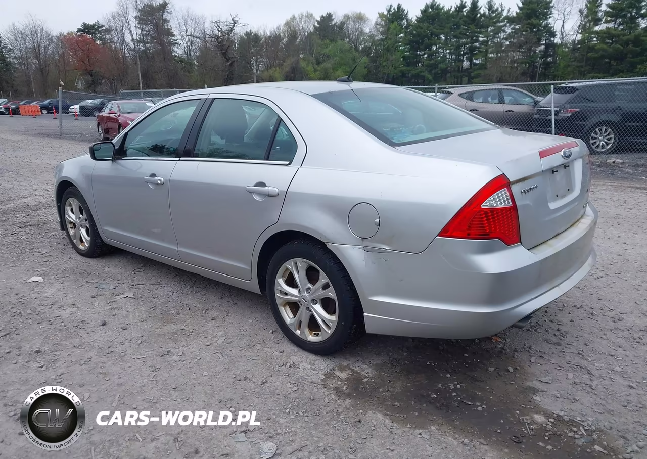2012 Ford Fusion Se VIN:3FAHP0HG7CR446480 - 3