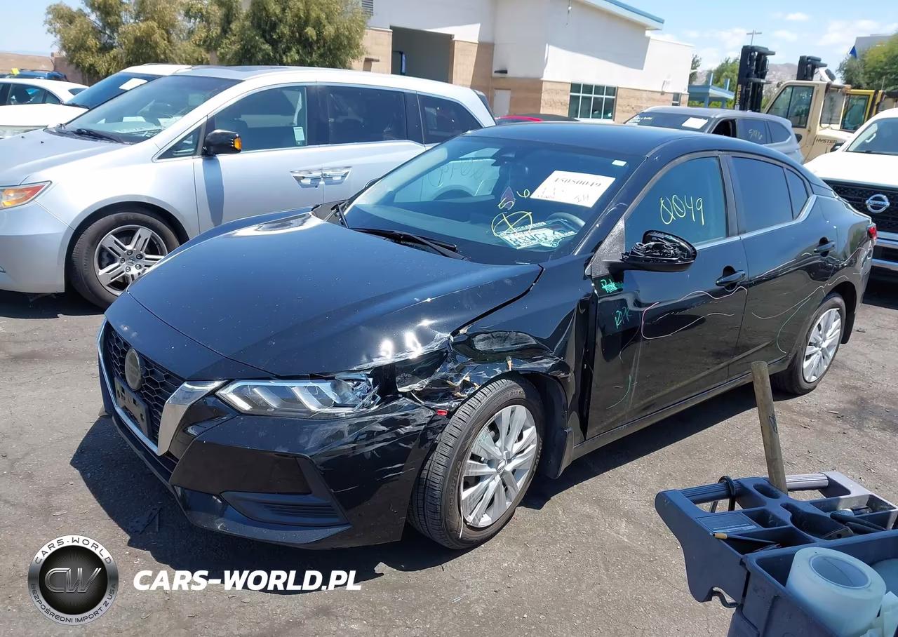 2020 Nissan Sentra S Xtronic Cvt VIN:3N1AB8BV6LY258123 - 2