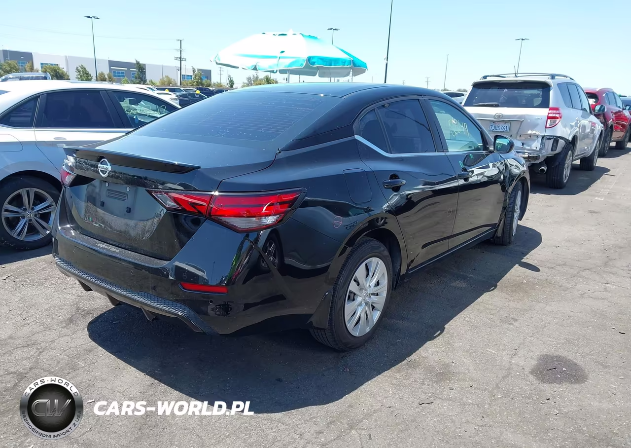 2020 Nissan Sentra S Xtronic Cvt VIN:3N1AB8BV6LY258123 - 4