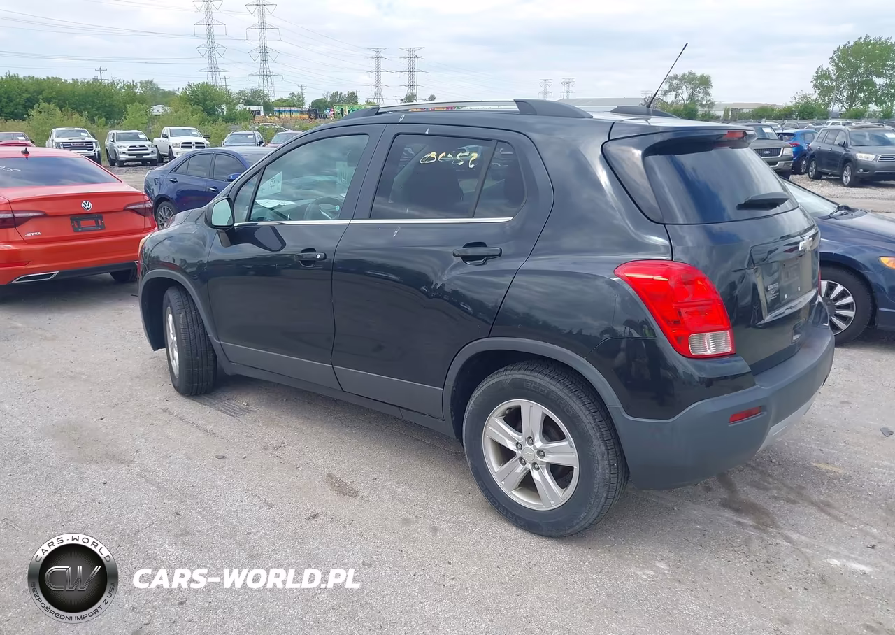 2015 Chevrolet Trax Lt VIN:3GNCJLSB6FL227318 - 3