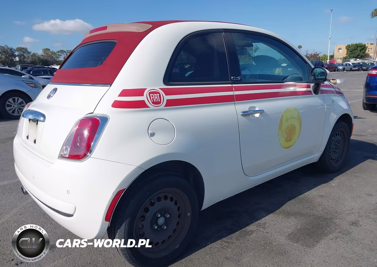 2012 Fiat 500C Pop VIN:3C3CFFDR6CT206023 - 4