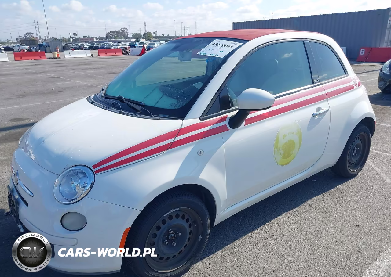 2012 Fiat 500C Pop VIN:3C3CFFDR6CT206023 - 6