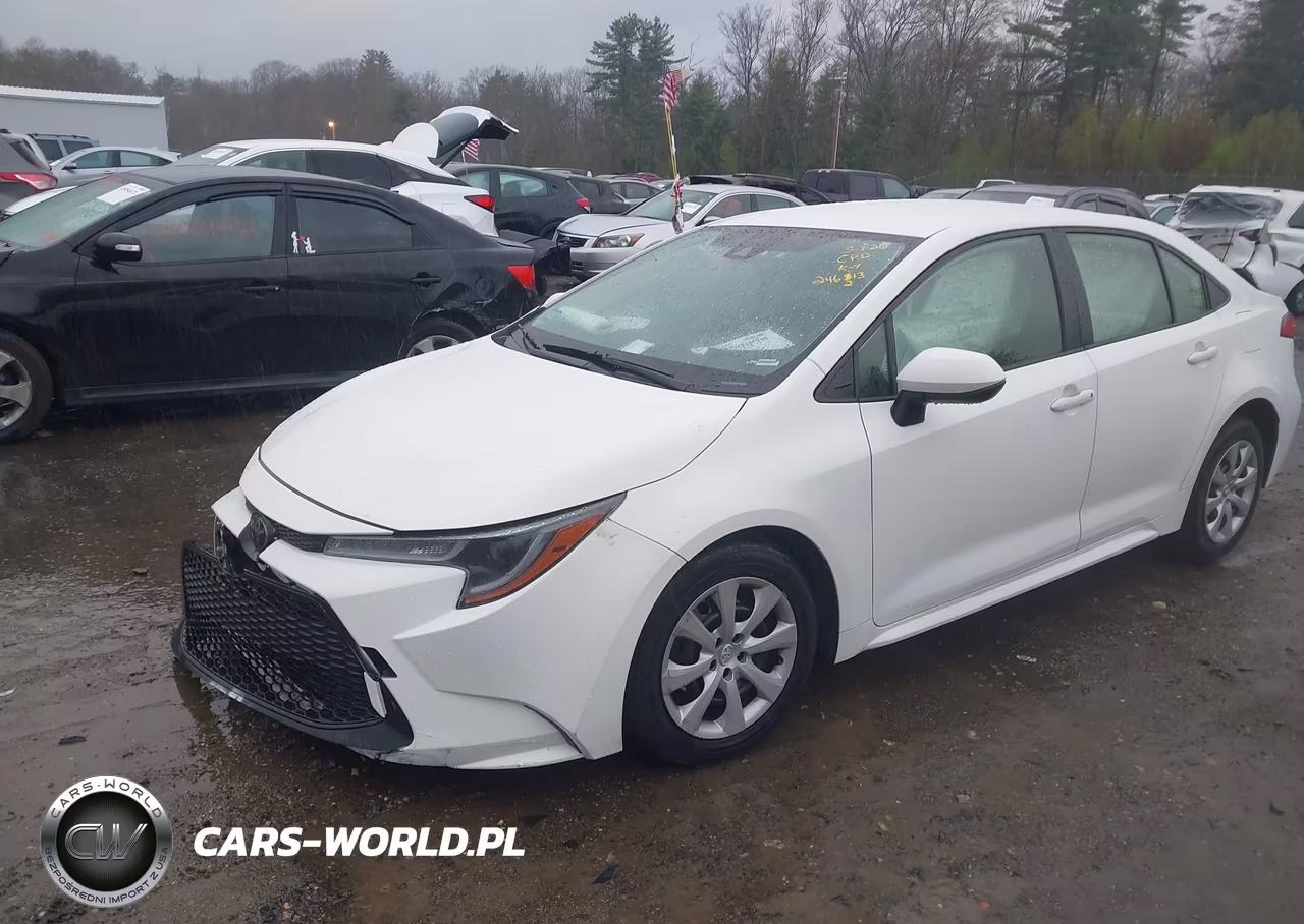 2020 Toyota Corolla Le VIN:JTDEPRAE7LJ089211 - 2