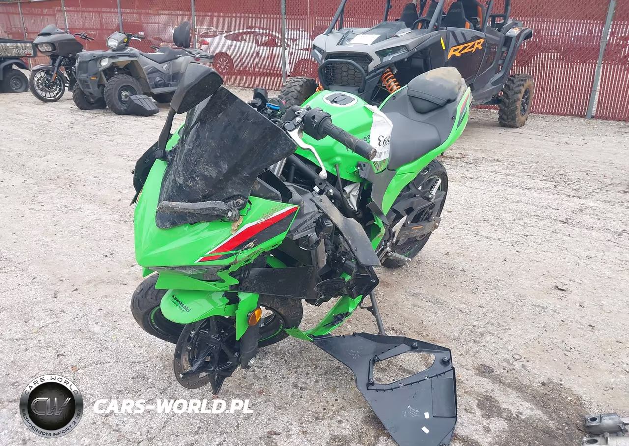 2024 Kawasaki Ex500 H VIN:ML5EXGH14RDA12520 - 2