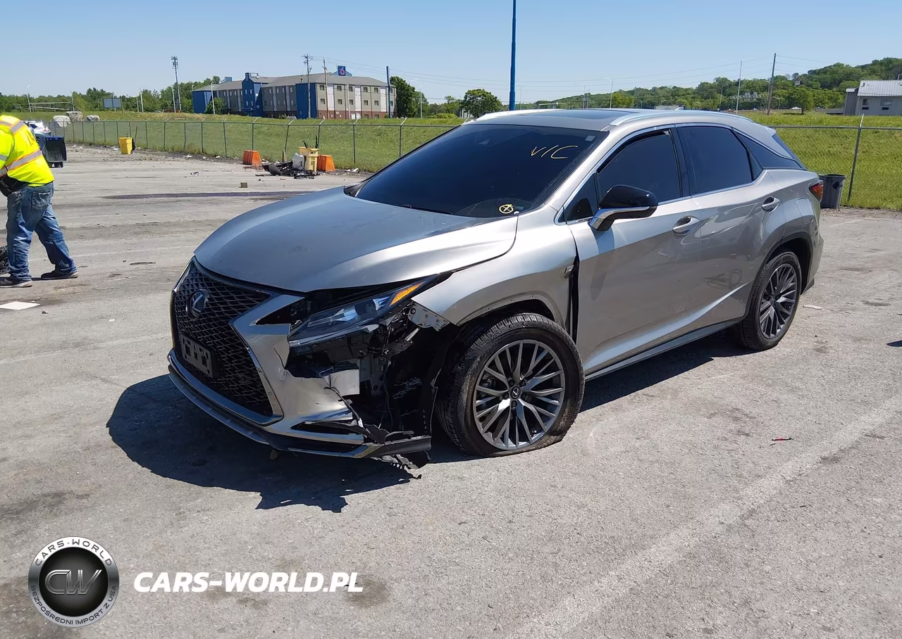 2022 Lexus Rx 350 F Sport Handling VIN:2T2YZMDA2NC320173 - 2