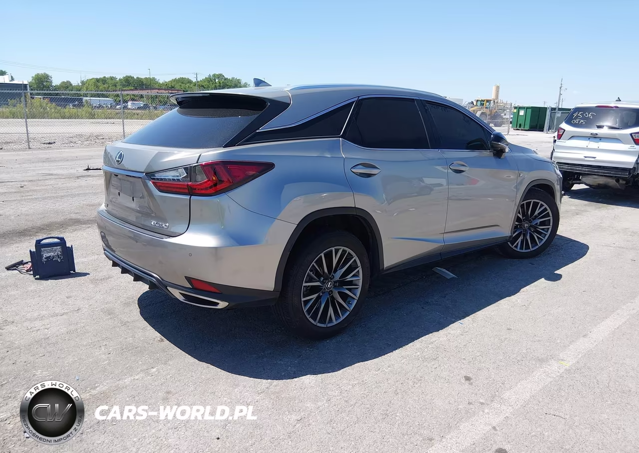 2022 Lexus Rx 350 F Sport Handling VIN:2T2YZMDA2NC320173 - 4