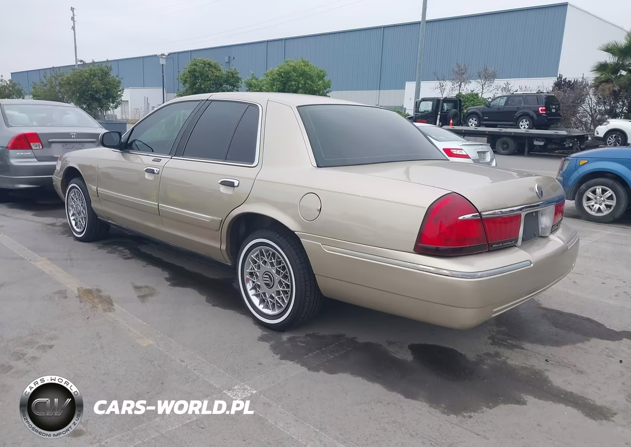 2000 Mercury Grand Marquis Gs VIN:2MEFM74W3YX737498 - 3