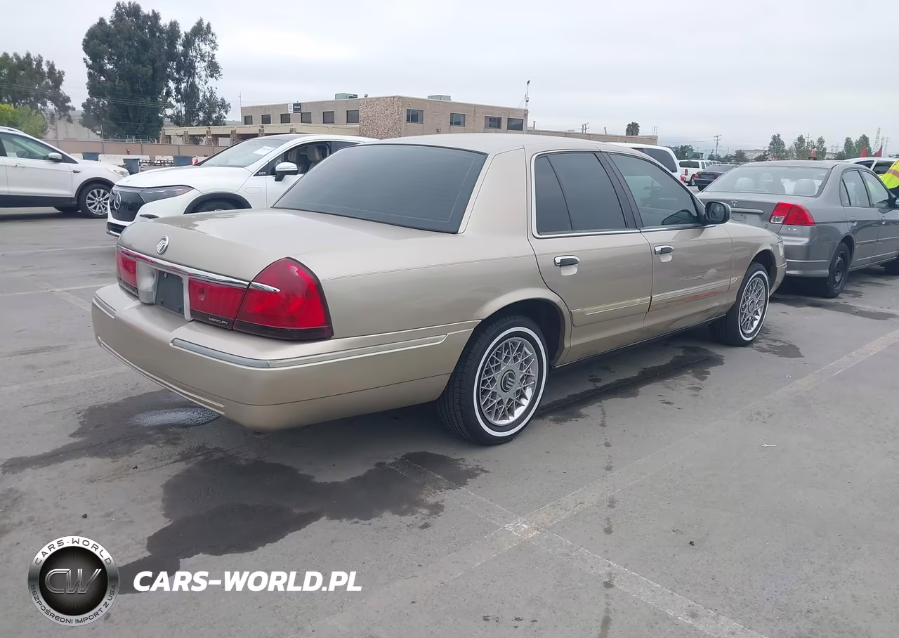 2000 Mercury Grand Marquis Gs VIN:2MEFM74W3YX737498 - 4