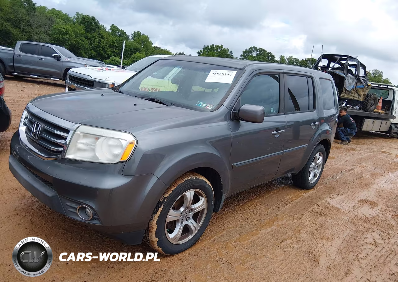 2012 Honda Pilot Ex-L VIN:5FNYF4H58CB049915 - 2