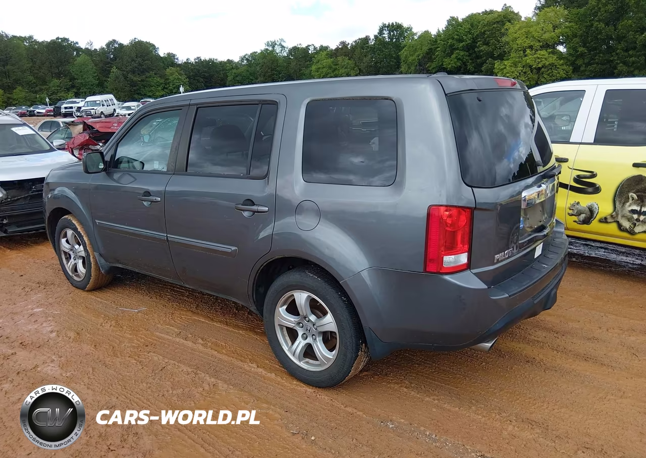 2012 Honda Pilot Ex-L VIN:5FNYF4H58CB049915 - 3