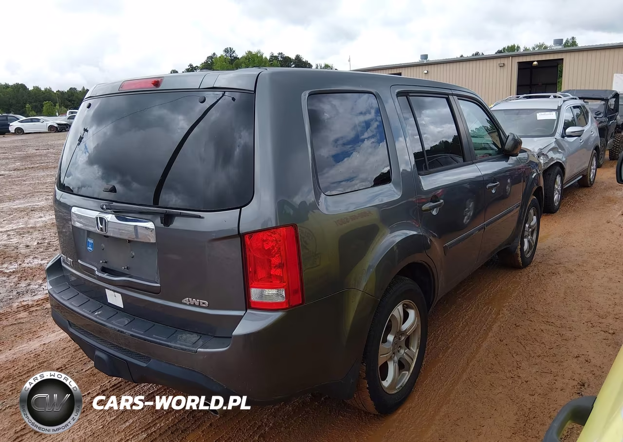 2012 Honda Pilot Ex-L VIN:5FNYF4H58CB049915 - 4