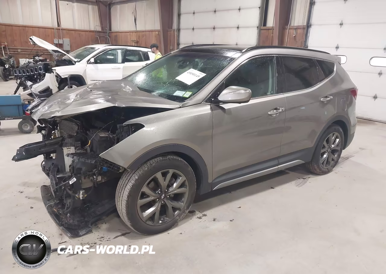 2017 Hyundai Santa Fe Sport 2.0T Ultimate VIN:5XYZWDLA0HG477437 - 2