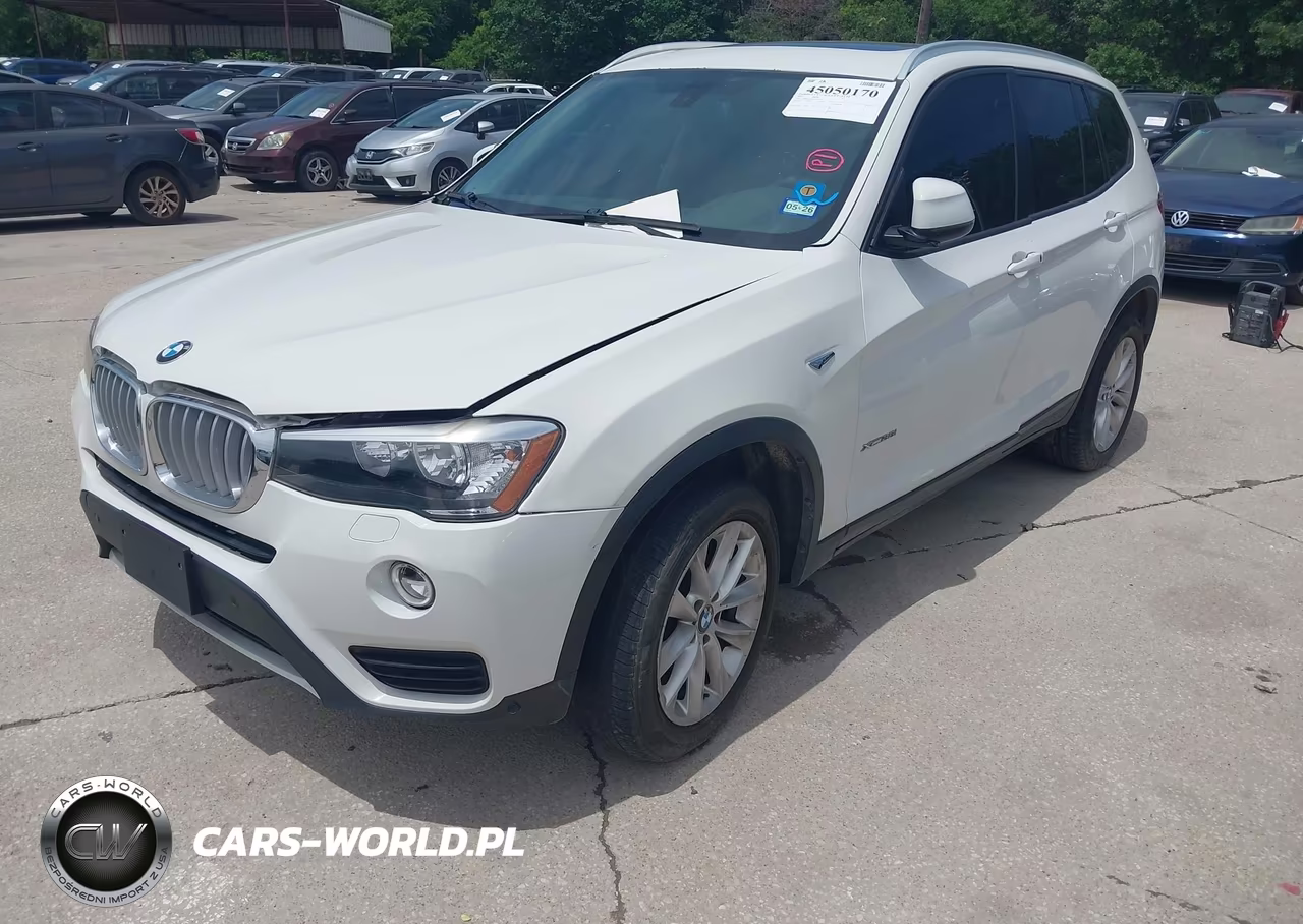 2016 BMW X3 xDrive28I VIN:5UXWX9C54G0D62894 - 2