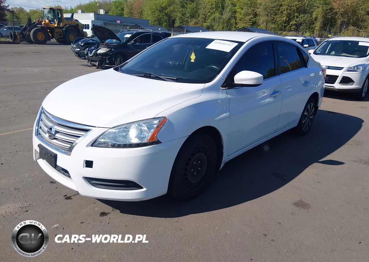 2015 Nissan Sentra Sv VIN:3N1AB7APXFY374541 - 2