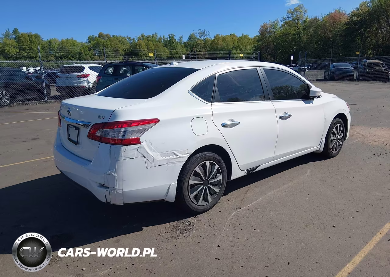 2015 Nissan Sentra Sv VIN:3N1AB7APXFY374541 - 4