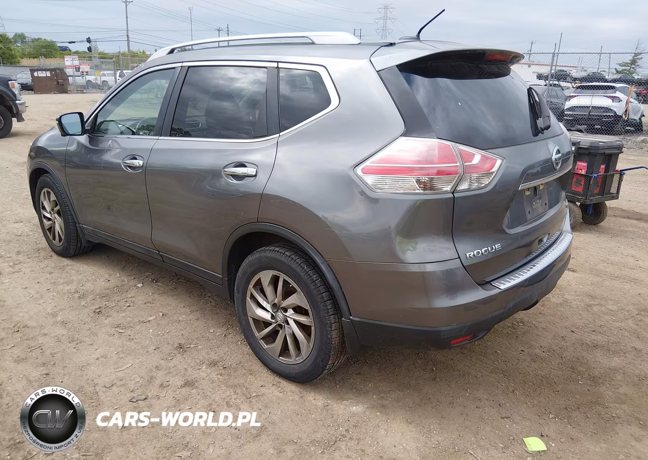 2014 Nissan Rogue Sl VIN:5N1AT2MV7EC778715 - 3