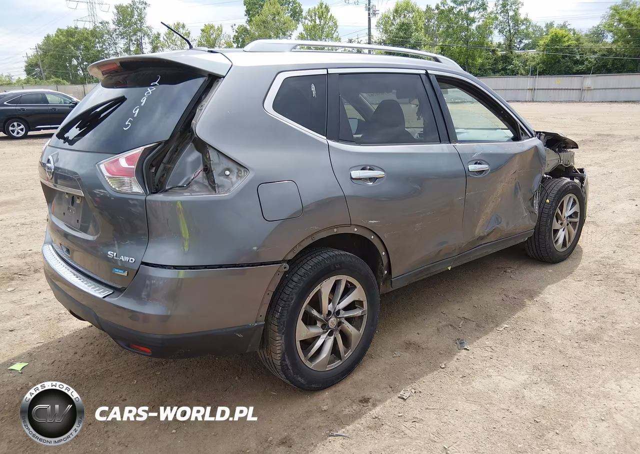 2014 Nissan Rogue Sl VIN:5N1AT2MV7EC778715 - 4