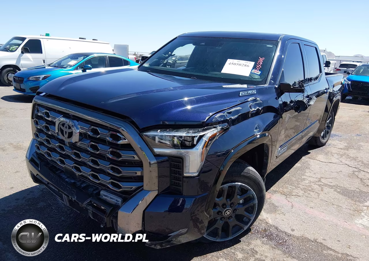 2025 Toyota Tundra Hybrid Platinum Hybrid Crewmax 5.5' Bed VIN:5TFNC5DB1SX091361 - 2