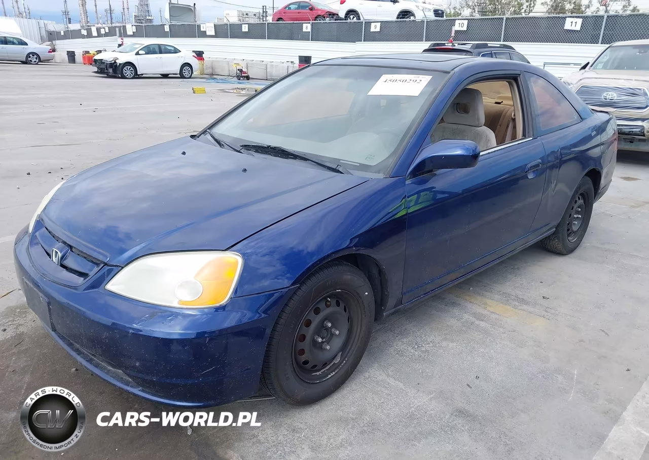 2001 Honda Civic Ex VIN:1HGEM219X1L034578 - 2