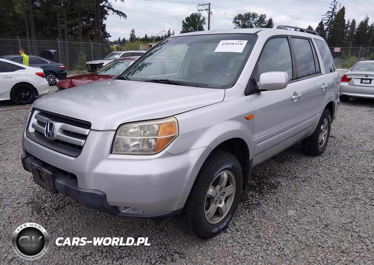 2008 Honda Pilot Ex-L VIN:5FNYF285X8B006463 - 2