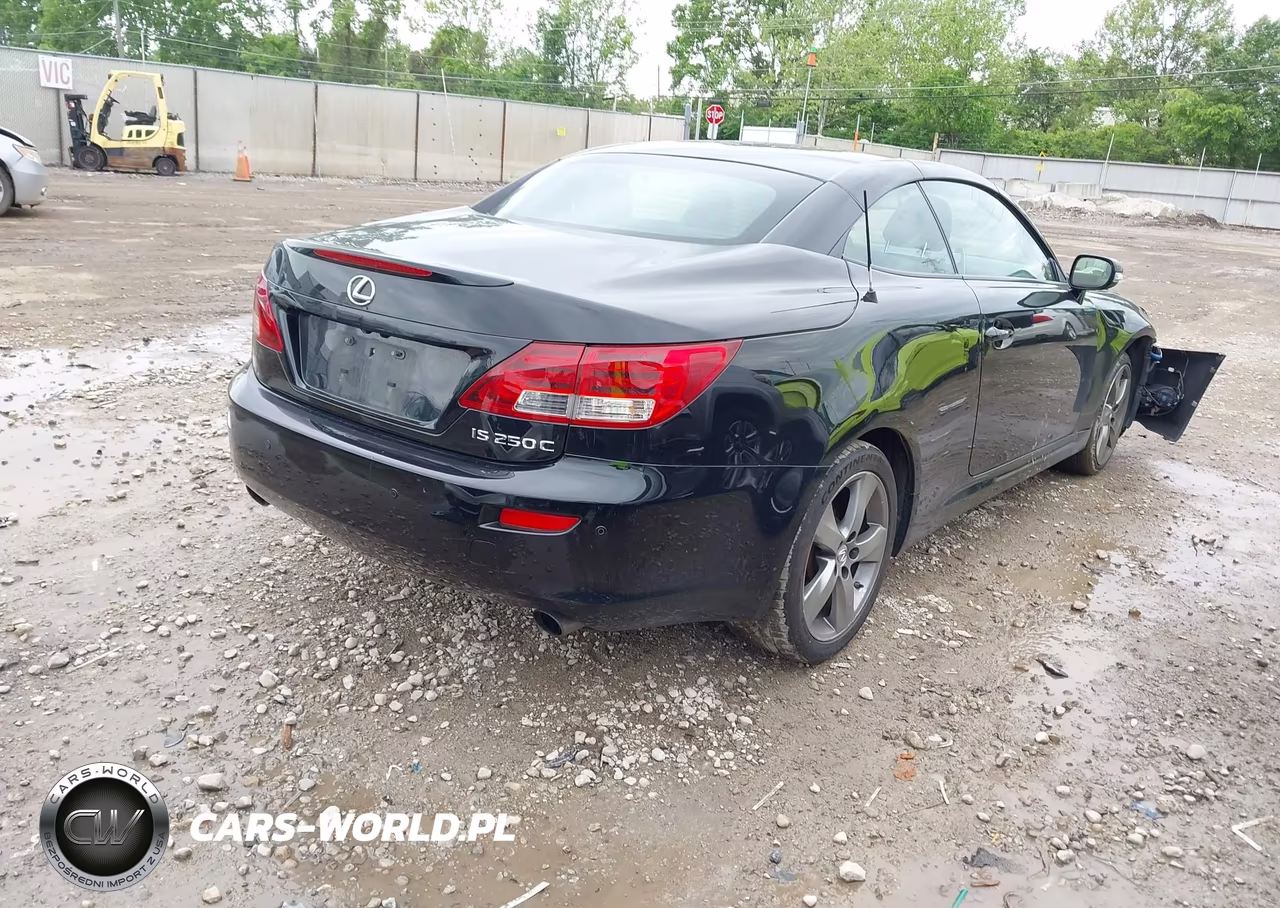 2011 Lexus Is 250C VIN:JTHFF2C23B2520359 - 4