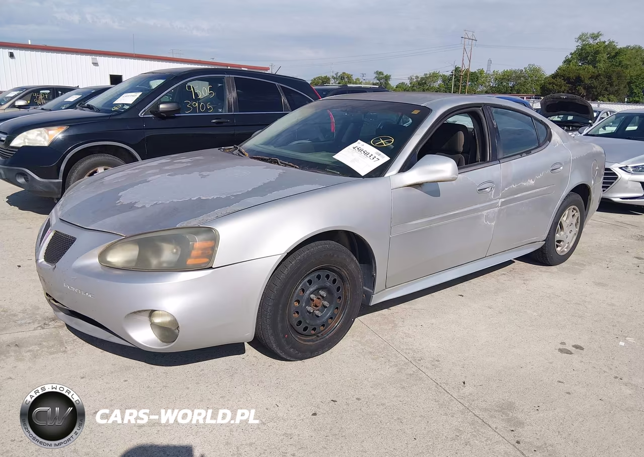 2004 Pontiac Grand Prix Gt1 VIN:2G2WP522941142704 - 2