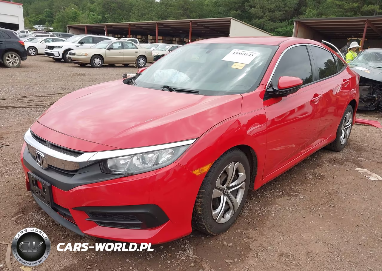 2017 Honda Civic Lx VIN:2HGFC2F51HH576074 - 2