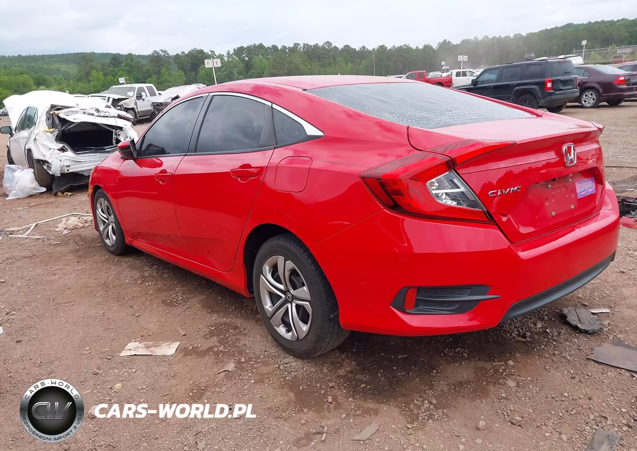 2017 Honda Civic Lx VIN:2HGFC2F51HH576074 - 3