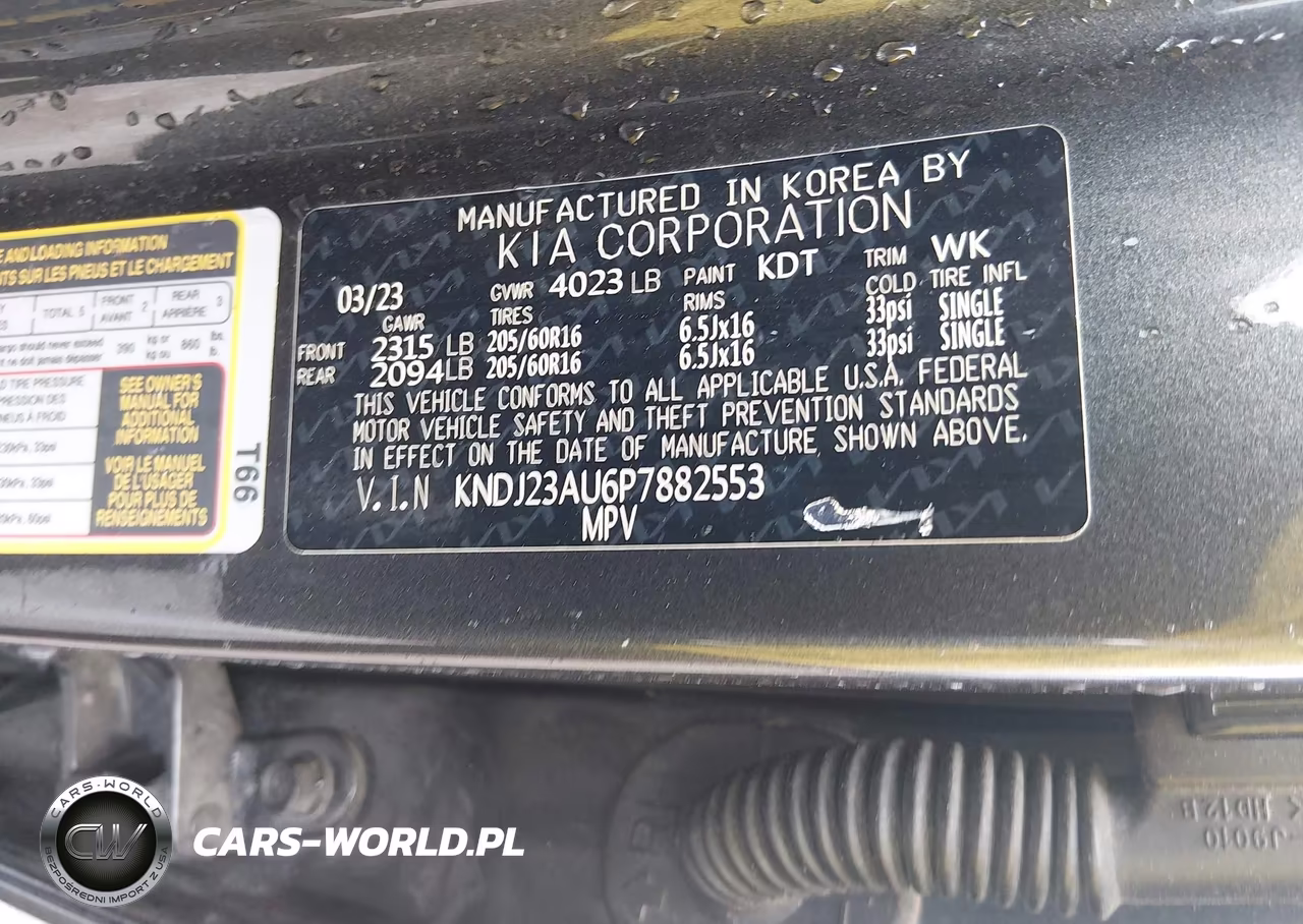 2023 Kia Soul Lx VIN:KNDJ23AU6P7882553 - 9