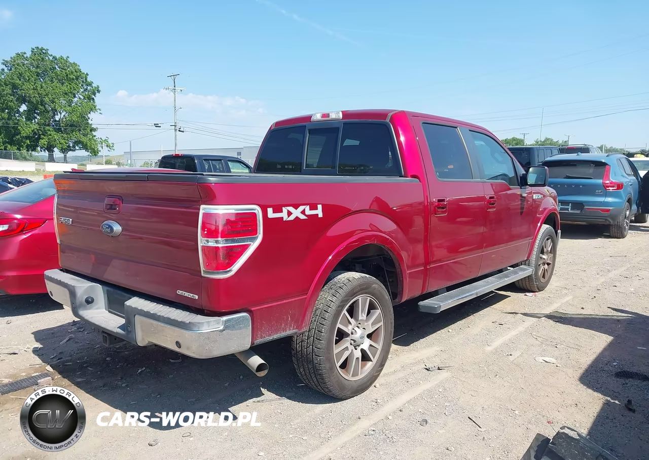 2014 Ford F-150 Lariat VIN:1FTFW1EF2EFA66727 - 4