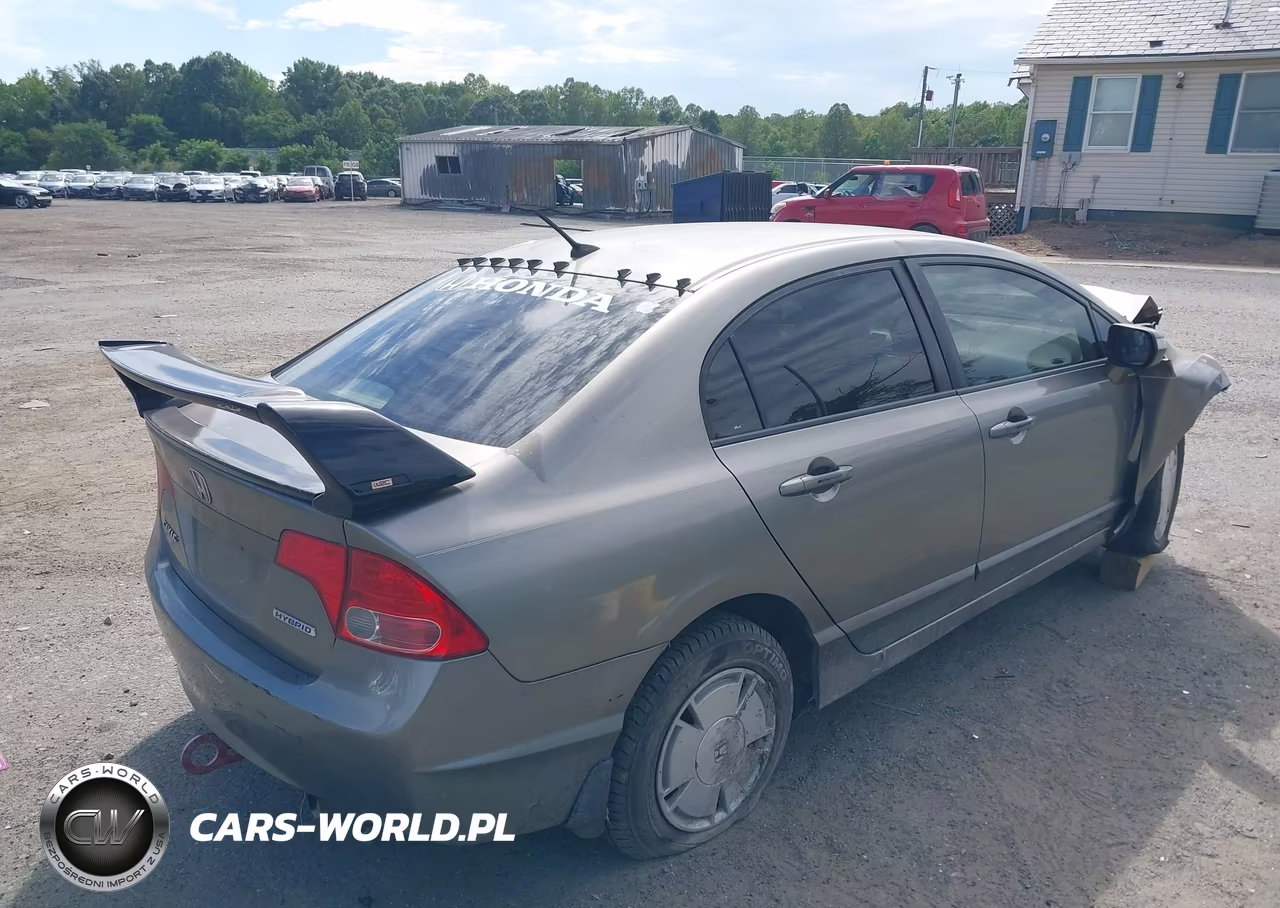 2008 Honda Civic Hybrid VIN:JHMFA36258S031115 - 4